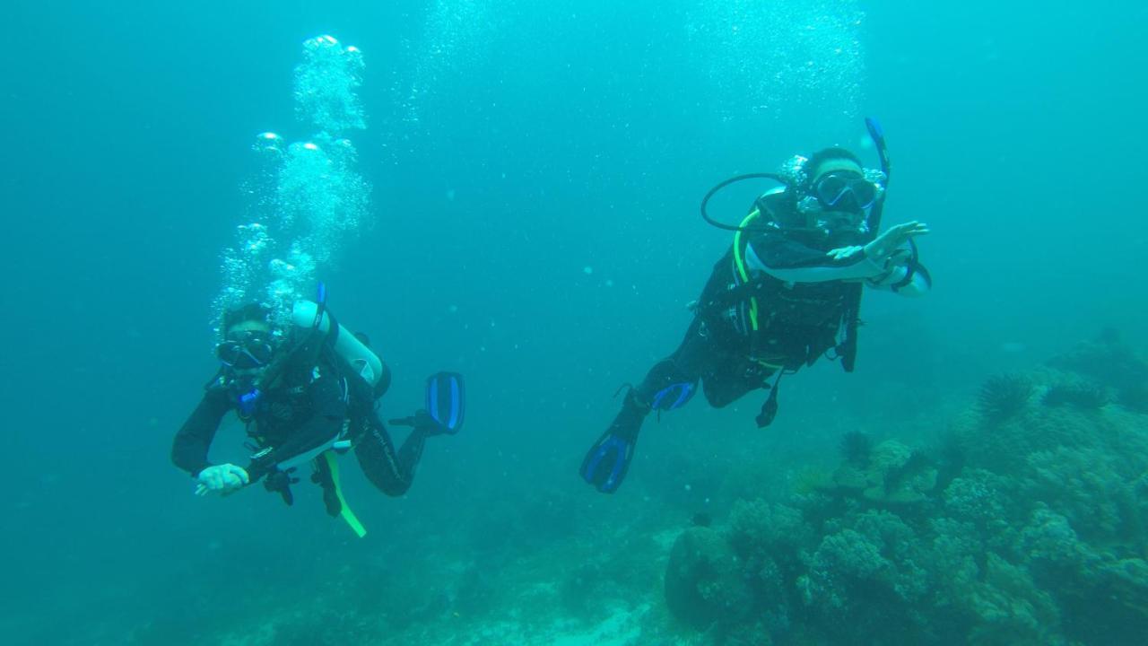 Southseas Beach Resort And Dive Center Santander Exteriör bild